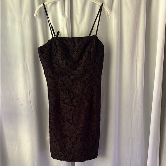 Maret Black Lace Dress - Picture 1 of 6